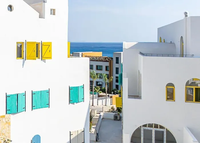 Santorini Wave Loft 1 公寓 Gjilek